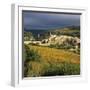 View over Village and Minervois Vineyards, Minerve, Languedoc-Roussillon, France, Europe-Stuart Black-Framed Photographic Print