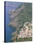 View Over Village of Riomaggiore, Cinque Terre, Unesco World Heritage Site, Liguria, Italy-Bruno Morandi-Stretched Canvas