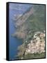 View Over Village of Riomaggiore, Cinque Terre, Unesco World Heritage Site, Liguria, Italy-Bruno Morandi-Framed Stretched Canvas