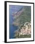 View Over Village of Riomaggiore, Cinque Terre, Unesco World Heritage Site, Liguria, Italy-Bruno Morandi-Framed Photographic Print