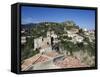 View over Village Used as Set for Filming the Godfather, Savoca, Sicily, Italy, Europe-Stuart Black-Framed Stretched Canvas