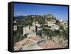View over Village Used as Set for Filming the Godfather, Savoca, Sicily, Italy, Europe-Stuart Black-Framed Stretched Canvas