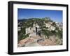 View over Village Used as Set for Filming the Godfather, Savoca, Sicily, Italy, Europe-Stuart Black-Framed Photographic Print