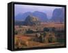 View Over Vinales Valley from Hotel Los Jasmines, Cuba, West Indies-Lee Frost-Framed Stretched Canvas