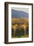 View over Vineyards to the Wine Village of Burrweiler in Autumn-Marcus Lange-Framed Photographic Print