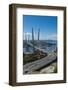 View over Vladivostok and the New Zolotoy Bridge from Eagle's Nest Mount-Michael Runkel-Framed Photographic Print