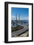 View over Vladivostok and the New Zolotoy Bridge from Eagle's Nest Mount-Michael Runkel-Framed Photographic Print