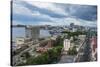 View over Vladivostok, Russia, Eurasia-Michael-Stretched Canvas