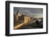 View over Vltava River, Prague, Czech Republic, Europe-Ben Pipe-Framed Photographic Print