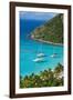 View over White Bay, Jost Van Dyke, British Virgin Islands, West Indies, Caribbean, Central America-Michael Runkel-Framed Photographic Print