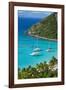 View over White Bay, Jost Van Dyke, British Virgin Islands, West Indies, Caribbean, Central America-Michael Runkel-Framed Photographic Print