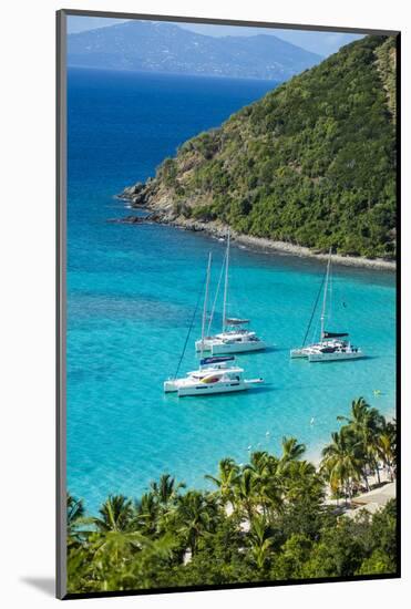 View over White Bay, Jost Van Dyke, British Virgin Islands, West Indies, Caribbean, Central America-Michael Runkel-Mounted Photographic Print