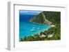 View over White Bay, Jost Van Dyke, British Virgin Islands, West Indies, Caribbean, Central America-Michael Runkel-Framed Photographic Print