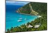 View over White Bay, Jost Van Dyke, British Virgin Islands, West Indies, Caribbean, Central America-Michael Runkel-Mounted Photographic Print