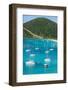 View over White Bay, Jost Van Dyke, British Virgin Islands, West Indies, Caribbean, Central America-Michael Runkel-Framed Photographic Print