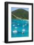 View over White Bay, Jost Van Dyke, British Virgin Islands, West Indies, Caribbean, Central America-Michael Runkel-Framed Photographic Print