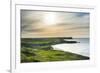 View over Whitepark Bay (White Park Bay), County Antrim, Ulster, Northern Ireland, United Kingdom-Michael Runkel-Framed Photographic Print