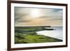 View over Whitepark Bay (White Park Bay), County Antrim, Ulster, Northern Ireland, United Kingdom-Michael Runkel-Framed Photographic Print