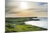 View over Whitepark Bay (White Park Bay), County Antrim, Ulster, Northern Ireland, United Kingdom-Michael Runkel-Mounted Photographic Print