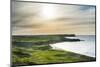 View over Whitepark Bay (White Park Bay), County Antrim, Ulster, Northern Ireland, United Kingdom-Michael Runkel-Mounted Photographic Print