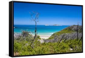 View over Wilsons Promontory National Park, Victoria, Australia, Pacific-Michael Runkel-Framed Stretched Canvas