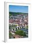 View over Wurzburg from Fortress Marienberg, Franconia, Bavaria, Germany, Europe-Michael Runkel-Framed Photographic Print