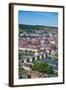 View over Wurzburg from Fortress Marienberg, Franconia, Bavaria, Germany, Europe-Michael Runkel-Framed Photographic Print