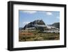 View over Zahara Village at Parque Natural Sierra De Grazalema, Andalucia, Spain, Europe-Yadid Levy-Framed Photographic Print