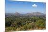 View over Zomba from the Zomba Plateau, Malawi, Africa-Michael Runkel-Mounted Photographic Print