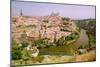 View overlooking the Tagus River and Toledo, Spain-null-Mounted Photographic Print