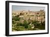 View overlooking the Tagus River and Toledo, Spain-null-Framed Photographic Print