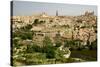 View overlooking the Tagus River and Toledo, Spain-null-Stretched Canvas