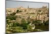 View overlooking the Tagus River and Toledo, Spain-null-Mounted Photographic Print