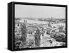 View Parliament House in Hungary-null-Framed Stretched Canvas