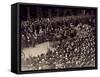 View Showing Part of the Jubilee Procession of King George V and Queen Mary, May 6 1935-null-Framed Stretched Canvas