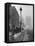 View Showing the Arc de Triomphe and the Subway Station-Ed Clark-Framed Stretched Canvas