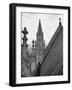 View Showing the Architectural Structure of the Episcopal Cathedral-Hansel Mieth-Framed Photographic Print