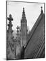 View Showing the Architectural Structure of the Episcopal Cathedral-Hansel Mieth-Mounted Photographic Print