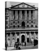 View Showing the Exterior of the Bank of Exchange-Hans Wild-Stretched Canvas