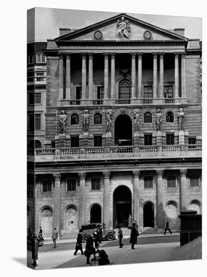View Showing the Exterior of the Bank of Exchange-Hans Wild-Stretched Canvas