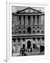 View Showing the Exterior of the Bank of Exchange-Hans Wild-Framed Photographic Print