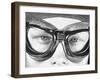 View Showing the Eyes of an Army Pilot-Dmitri Kessel-Framed Photographic Print