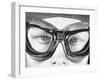 View Showing the Eyes of an Army Pilot-Dmitri Kessel-Framed Photographic Print