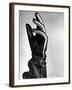 View Showing the New Type of Leather Glove-Hansel Mieth-Framed Photographic Print