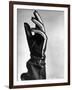 View Showing the New Type of Leather Glove-Hansel Mieth-Framed Photographic Print