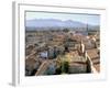 View South from Guinici Tower of City Rooftops and Cathedral, Lucca, Tuscany, Italy-Richard Ashworth-Framed Photographic Print