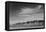 View South from Manzanar to Alabama Hills-Ansel Adams-Framed Stretched Canvas