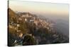 View South from Mussoorie in Evening Light on Foothills of Garwhal Himalaya-Tony Waltham-Stretched Canvas