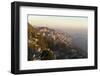 View South from Mussoorie in Evening Light on Foothills of Garwhal Himalaya-Tony Waltham-Framed Photographic Print