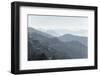 View South from Mussoorie over Morning Mist on Foothills of Garwhal Himalaya-Tony Waltham-Framed Photographic Print